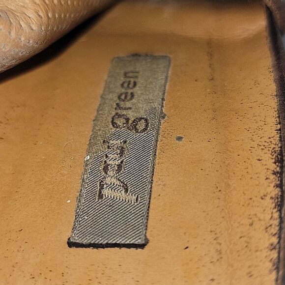 Paul Green Cayanne Peep Toe Ankle Booties Nubuck Leather Block Heel - Picture 10 of 16